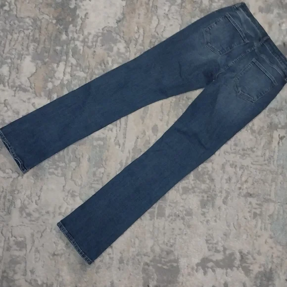 Like New! a.n.a Mid Rise Slim Fit Bootcut Jean 6T - Picture 4 of 9